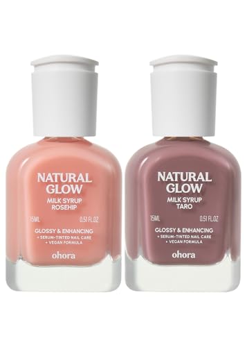 ohora Nail Strengthener Set - Rosehip & Taro for Nail Repair