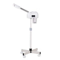 Professional Facial Steamer, Hot Mist Spray & Ozone, LCD Touch Screen & Timer Function, 600CC Large Capcity Water Jag, SPA at Home, White