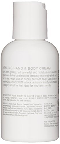 ZOYA Naked Manicure Healing Dry Skin Hand and Body Cream, 2 Fl. oz.