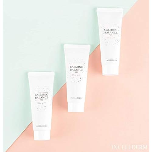 Riman Incellderm Calming Balance Gel | 100ml | Lightweight Hydrating Gel for Sensitive Skin | Helps with Redness & Irritation | Quick Absorption for Daily Skincare Routine