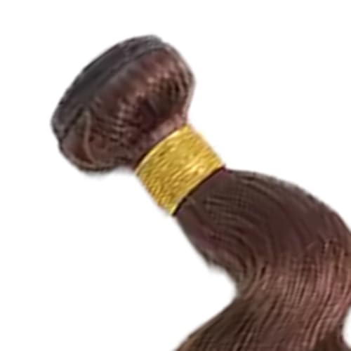 #4 Brown Bundles Human Hair Body Wave 20 Inch FuivJuix Unprocessed