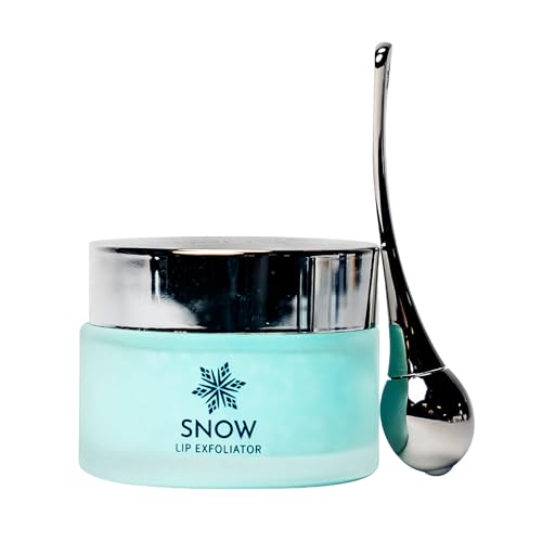 SNOW Lip Scrub Exfoliator with Jojoba Oil & Lavender Mint