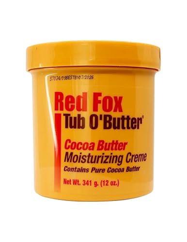 Red Fox Tub O' Butter Cocoa Moisturizing Creme 12 oz