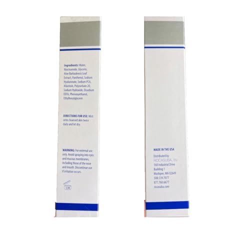 Niacinamide Face Spray ? Topical Mist with Hyaluronic Acid, Glycerin, Vitamin B3, and Aloe for Skin Clarity, Texture & Hydration ? Gentle Niacinamide Serum Alternative ? 3.6 fl oz