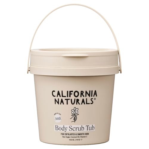 California Naturals Exfoliating Body Scrub with Coconut Oil & Vitamin C