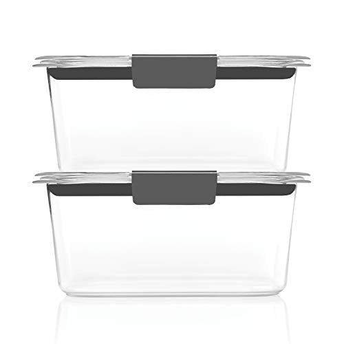 Rubbermaid Brilliance BPA Free Food Storage Containers with Lids