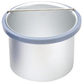 Satin Smooth Empty Metal Wax Pot for Hair Removal - Reusable Waxing Pot for Warmer Insert, Salon and At-Home Waxing