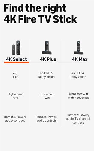 Amazon Fire TV Stick 4K Select - 2026 Streaming Device with Alexa