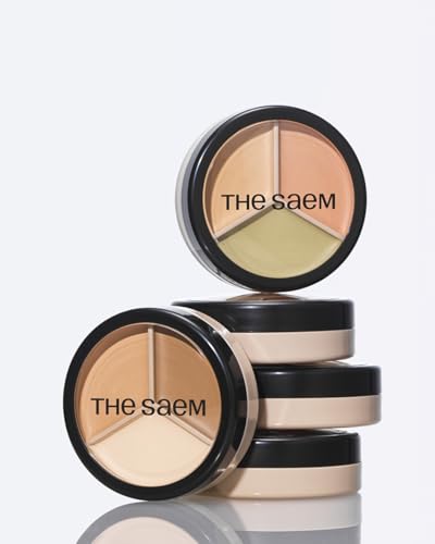 THESAEM Cover Perfection Triple Pot Concealer - 01 Correct Beige