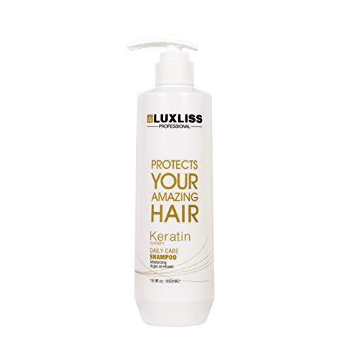 Luxliss Keratin Shampoo & Conditioner Set, Anti-Frizz, 16 Fl Oz