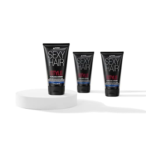 SexyHair Style Curling Cr?me Curl Moisturizing Control Cr?me | Light Control | Maintains Moisture and Combats Frizz
