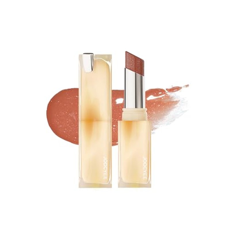 Joocyee Glazed Lip Tint - Moisturizing Lip Oil with Squalane & Jojoba Oil