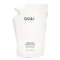 OUAI Fine Hair Conditioner Refill - Volumizing Conditioner Made with Keratin, Biotin and Chia Seed Oil - Adds Softness, Bounce and Volume - Free from Parabens, Sulfates, and Phthalates (32 Oz)