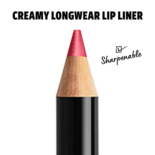 NYX Slim Lip Pencil - Long-Lasting Lip Liner, Edge Pink