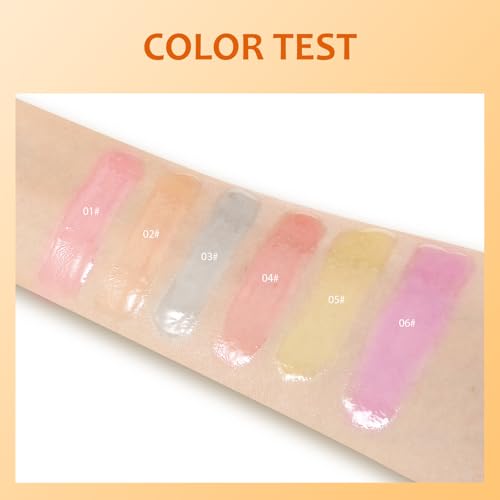 Boobeen 2-Pack Lip Oil Set 0.18oz - Moisturizing, High-Shine, Long-Lasting Lip Gloss