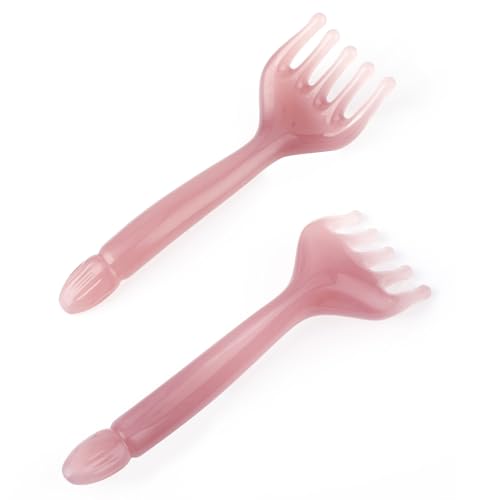 Head Massager 2Pcs Scalp Massage Tool Resin Handheld