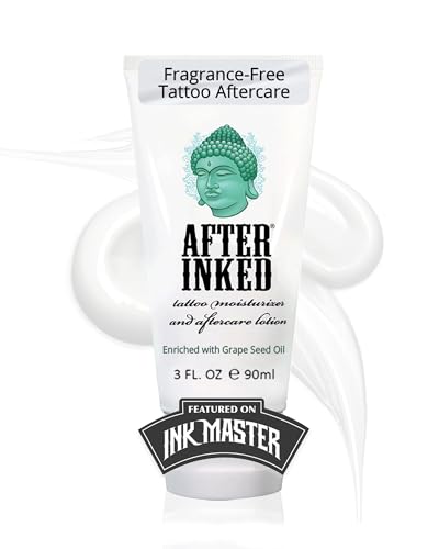 After Inked Tattoo Aftercare Lotion, 3oz - Vegan Balm