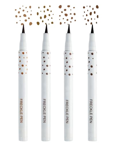 4-Color Freckle Pen Kit - Waterproof Makeup Pen Set