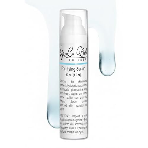 Fortifying Serum ? Lightweight Hyaluronic Acid & Collagen Facial Serum, Daily Hydration, Non-Greasy, 1 oz / 30 mL