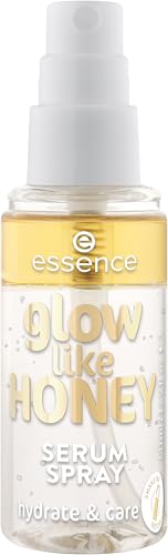 Essence Glow Like Honey Serum Spray – Dewy Face Mist, Vegan & Cruelty-Free