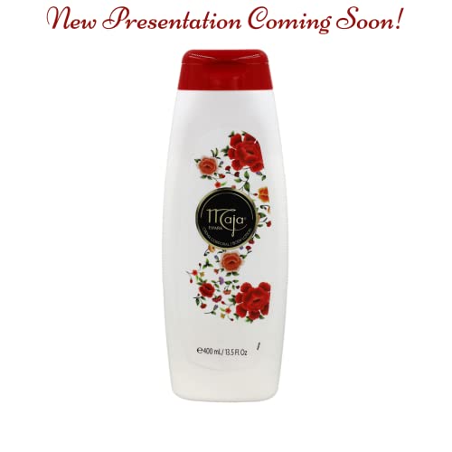 Maja Extreme Moisture Body Lotion, Perfumed Body Lotion for Extra Dry Skin, Assists in Moisturizing Keeping your Skin Hydrated, with Almond Oil and Vitamin E, 2-Pack of 13.5 FL Oz each, 2 Bottles