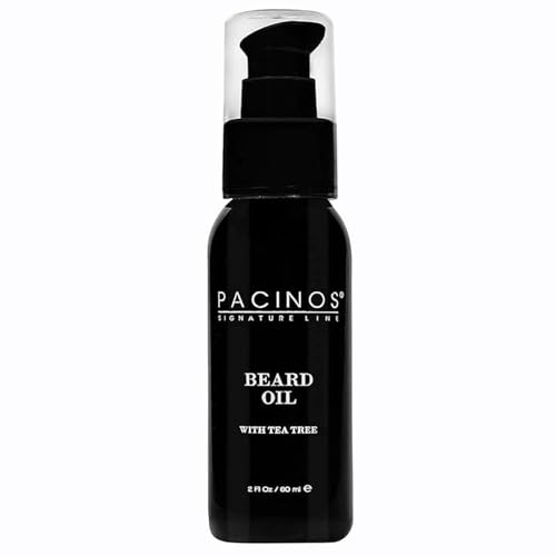 Pacinos Beard Oil - Hair Growth Moisturizing Oil with Natural Ingredients - 2 oz