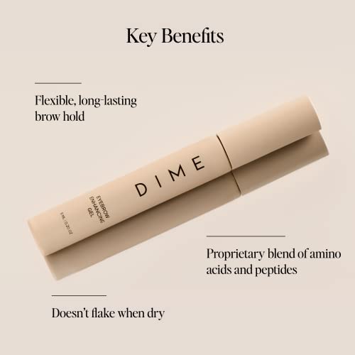 DIME Eyebrow Enhancing Gel – Clear Brow Styling & Growth Serum