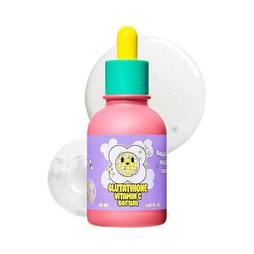 Glutathione Vitamin C Serum 50ml - Step-by-Step Discoloration Correcting Serum with Hyaluronic Acid & Niacinamide - Moisturizing & Hydrating K Beauty Skin Care (1.69 fl oz)