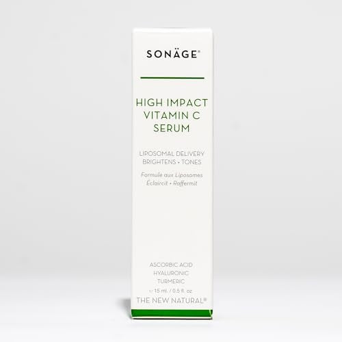 Sonage High Impact Vitamin C Serum:With Hyaluronic Acid | Hydrates & Fades Appearance Of Dark Spots