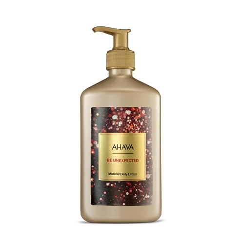 AHAVA Beyond Boundaries Mineral Body Lotion (Limited Edition) - Daily Moisturizing & Hydrating Body Lotion with Osmoter, Exclusive blend of Dead Sea Minerals & Nourishing Botanical Extracts, 17 Fl.Oz
