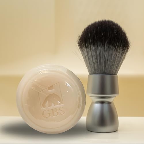 GENTS Men¡¯s Shaving Soap Set - 3 Pack Natural Fragrance Free Shave Bars with Shea Butter for Sensitive Skin, Rich Lather, Razor Burn Relief