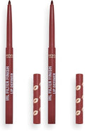 Revolution IRL Filter Finish Lip Definer Burnt Cinnamon 2 Pack