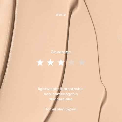 glow breathable blemish balm #one : cruelty-free & artificial fragrance-free, essential oil-free, gluten-free, lightweight & hydrating bb cream that feels like skincare, 1 Fl Oz