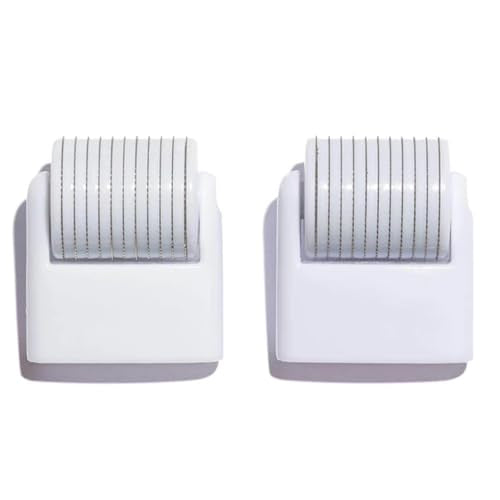 StackedSkincare Microneedling Refill Heads (2-Pack) ? 0.2mm Stainless Steel Tips ? Gentle At-Home Exfoliation & Skin Renewal ? for Use with StackedSkincare Microneedling Tool