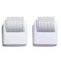 StackedSkincare Microneedling Refill Heads (2-Pack) ? 0.2mm Stainless Steel Tips ? Gentle At-Home Exfoliation & Skin Renewal ? for Use with StackedSkincare Microneedling Tool