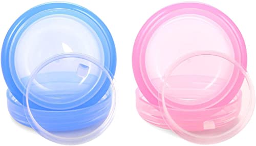 TSA Approved Travel Cosmetic Jars, 0.7oz Leak-Proof Containers, 6-Pack