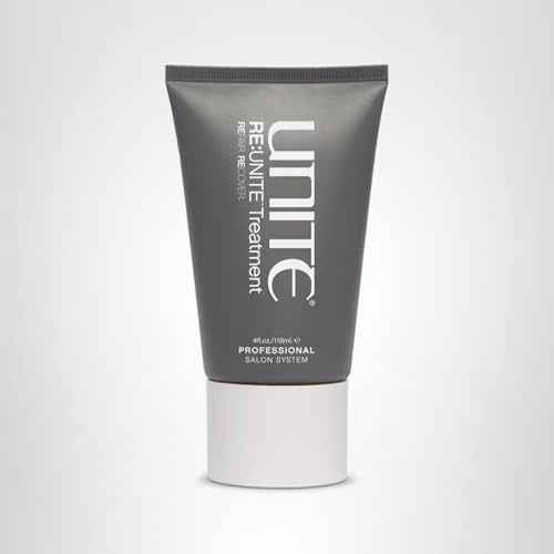 UNITE Hair – RE:UNITE Treatment – Strengthening & Reparative Treatment for Damaged or Over-Processed Hair – Restores Strength, Softness & Elasticity – Vegan & Paraben-Free, 4oz