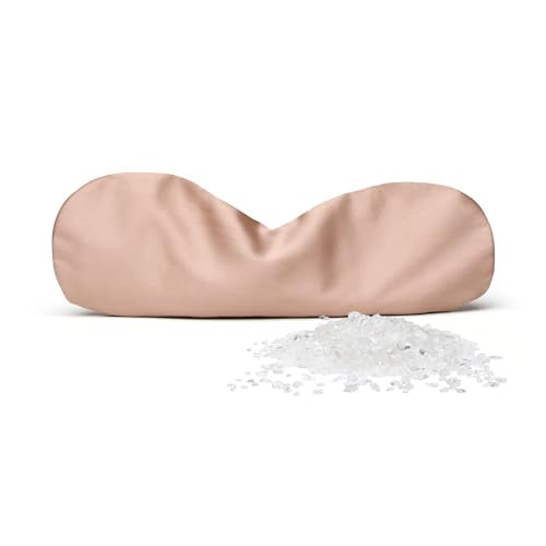 Weighted Eye Pillow with Clear Quartz Fill | Sleep & Meditation Mask