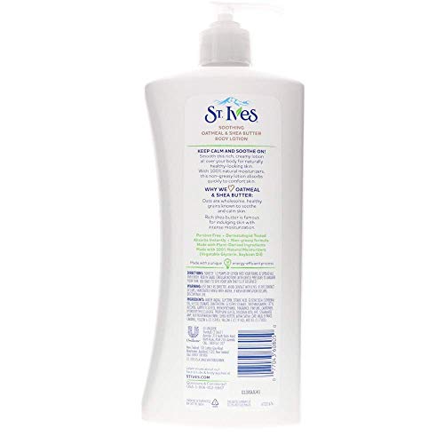 Saint Ives St. Ives Body Lotion, Oatmeal and Shea Butter, 21 oz (Pack of 4) (B07CL15SCQ)