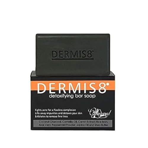 Detoxifying Soap Bar with Coconut Charcoal & Peppermint, 200gr