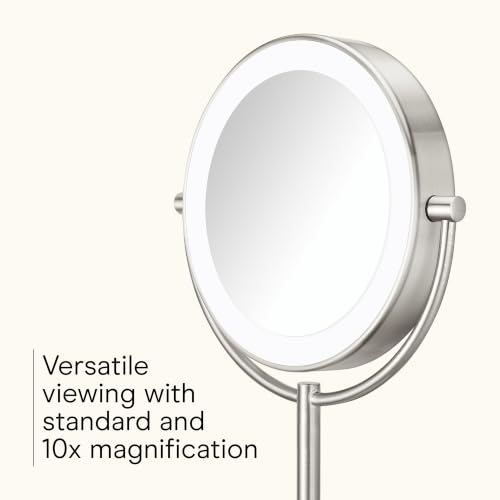 Conair 1X/10X LED Vanity Mirror with 3 Color Modes