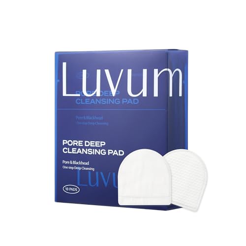 Luvum Pore Deep Cleansing Pads, 10-Pack Travel Kit