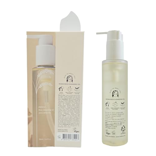 MIDHA Rice Bran Cleansing Oil | Makeup Remover & Pore Cleanser