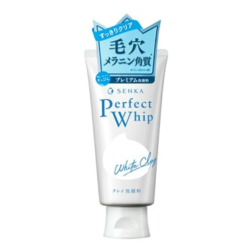 [Set product] Senka Perfect White Clay (facial cleansing foam) 120g (3 pieces)