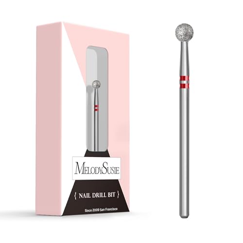 MelodySusie Ball Shape Carbide Cuticle Drill Bit 3/32"
