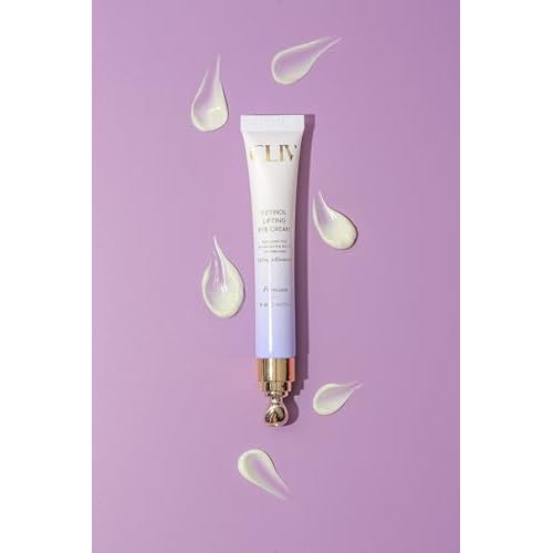 CLIV Retinol Lifting Eye Cream, Nourishing Eye Cream for Eye Massaging, Quick Remedy For Eye Bag Puffiness, Collagen Solution, Special applicator for the eye area (0.67 Fl Oz (Pack of 1))