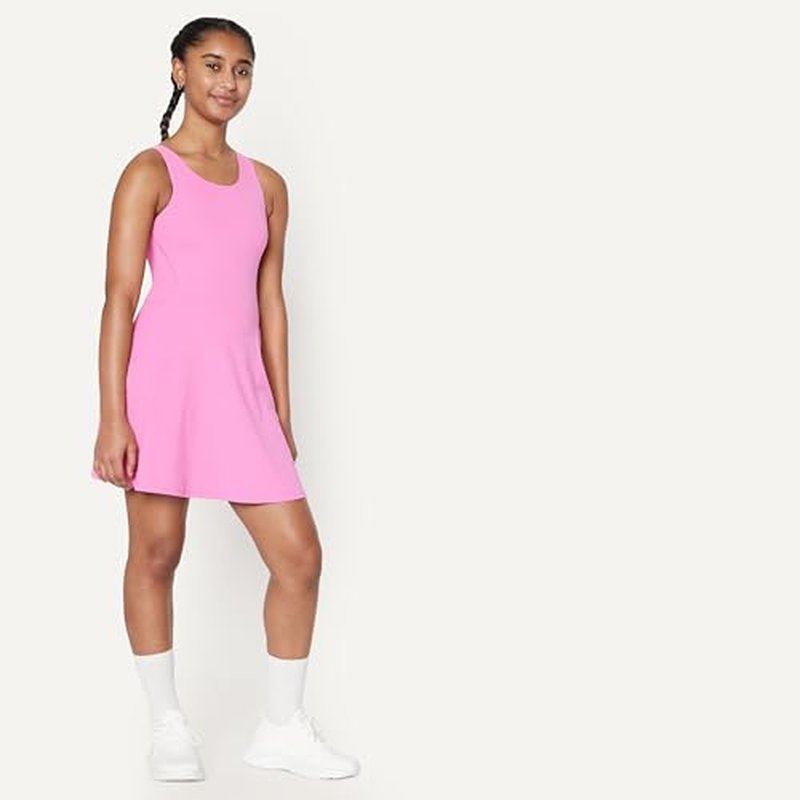 Amazon Essentials Girls' Buttery Soft Tennis Dress with Bodysuit