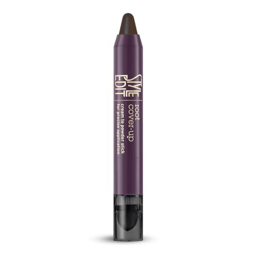 Style Edit Root Touch Up Stick - Dark Brown 0.11 oz, Travel-Friendly Hair Concealer