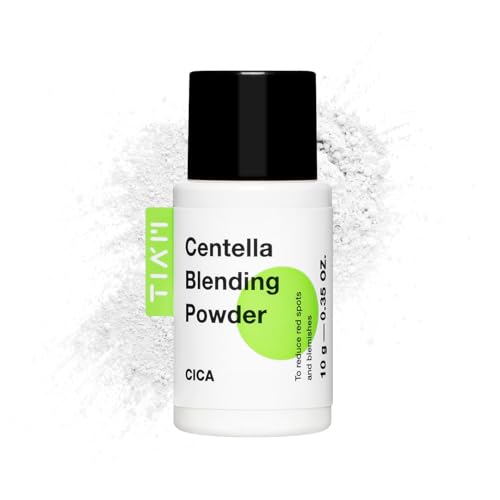 TIAM Centella Blending Powder, 0.35 Oz, CICA Powder for Skin Soothing & Sebum Control with Asiaticoside, Madecassic Acid, Asiatic Acid, Korean Skin Care