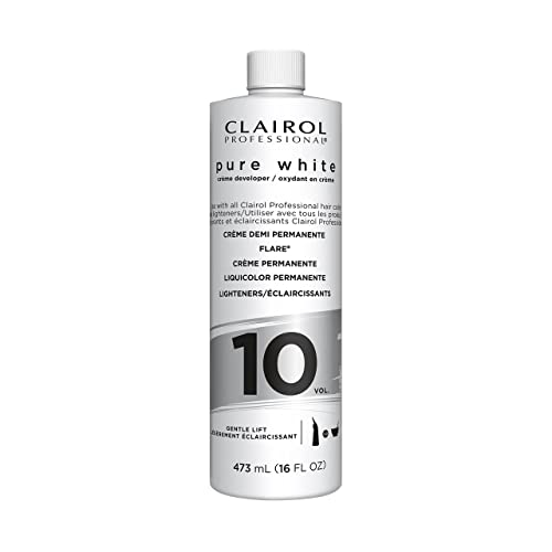 Clairol Professional Pure White 10 Volume Hair Developer 16 Fl Oz